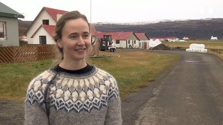 Elín Eyjólfsdóttir, bóndi á Breiðalæk á Barðaströnd.