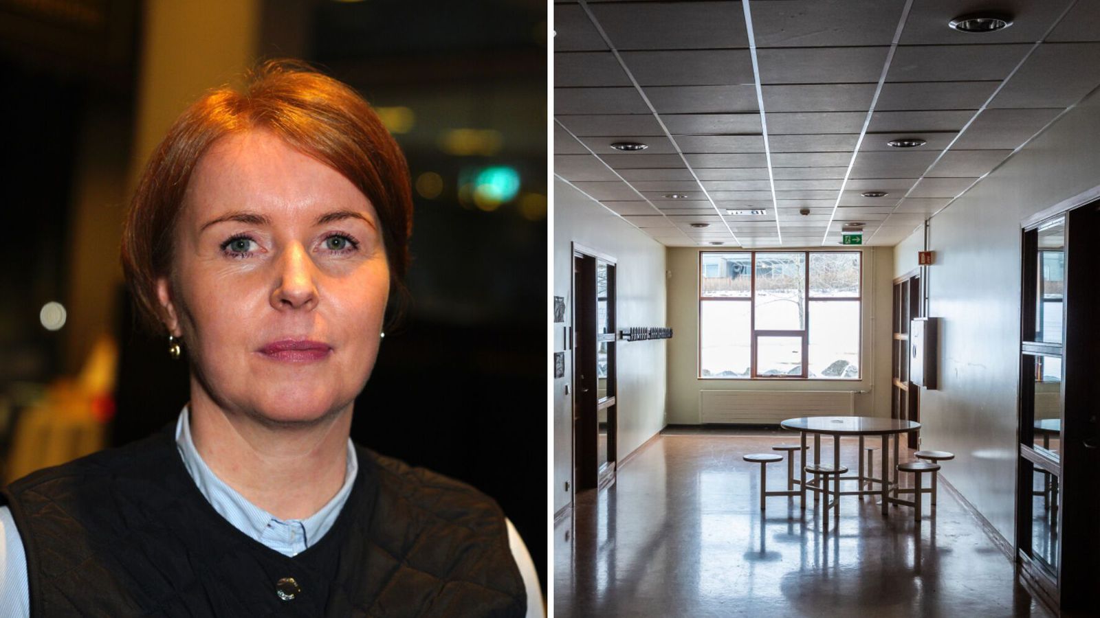 „Eld­gamlir bekkir og kompur sem hjúkrunar­fræðingum var holað í“