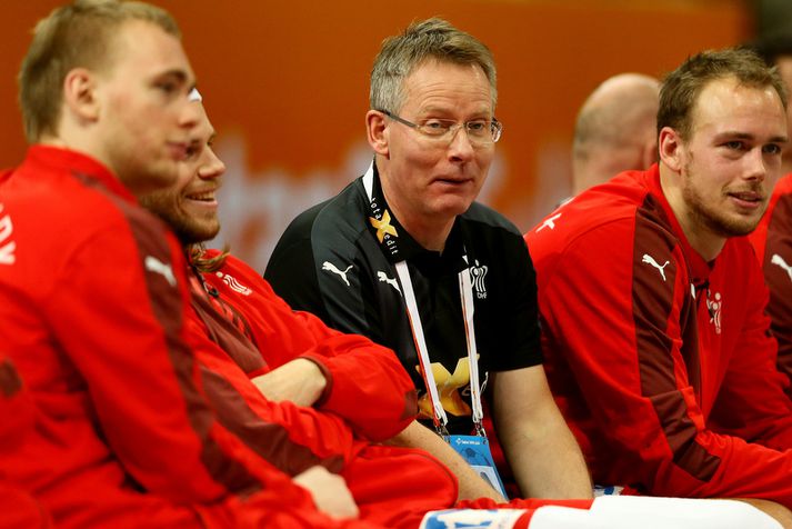 Guðmundur Guðmundsson, þjálfari danska landsliðsins í handbolta.