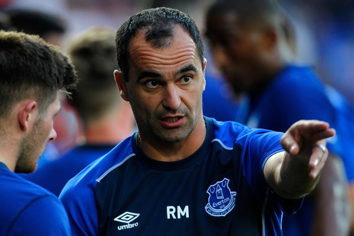 Roberto Martinez náði frábærum árangri með Everton á sínu fyrsta tímabili.