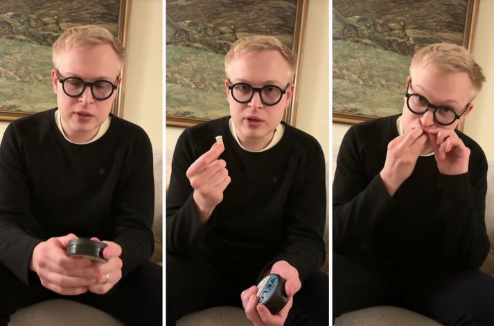 Jakob Birgisson, uppistandari og aðstoðarmaður dómsmálaráðherra, er hættur að nota nikótínpúða eftir marga ára neyslu.
