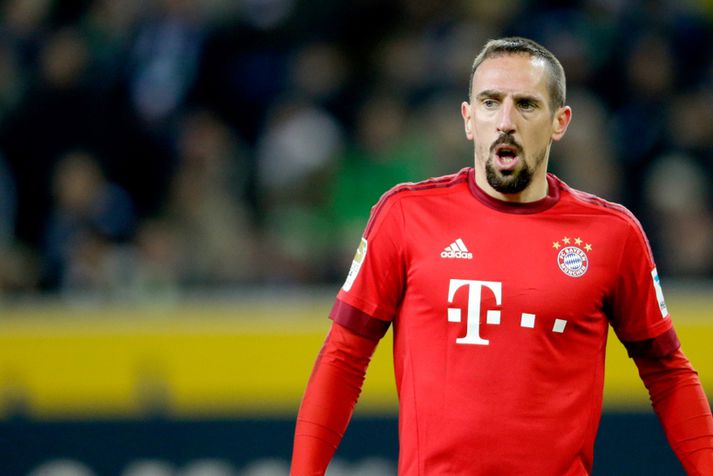 Ribery meiddist í leik Bayern og Dinamo Zagreb í Meistaradeild Evrópu í síðustu viku en það var annar leikur Frakkans eftir níu mánaða fjarveru vegna ökklameiðsla.