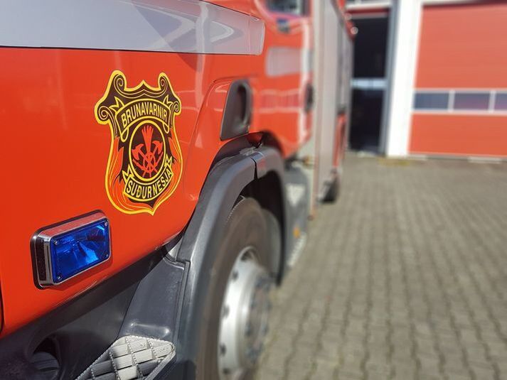 Óljóst er um upptök eldsins. 