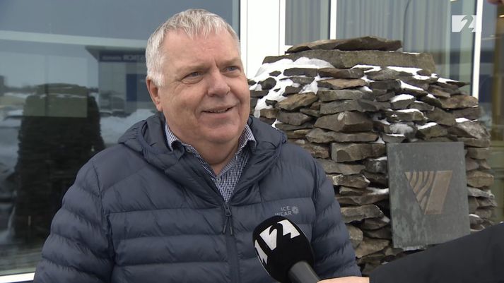 Sigurþór Guðmundsson, verkefnisstjóri Vestfjarðavegar um Gufudalssveit, í viðtali við höfuðstöðvar Vegagerðarinnar í Garðabæ í dag.