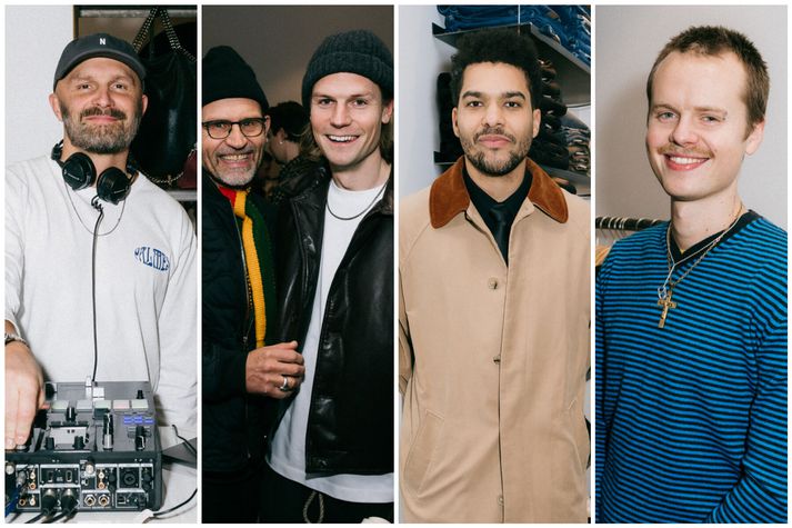 Það var líf og fjör í opnun herradeildar Andrá.