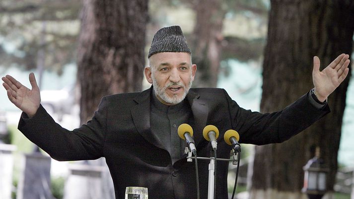 Hamid Karzai forseti Afganistans