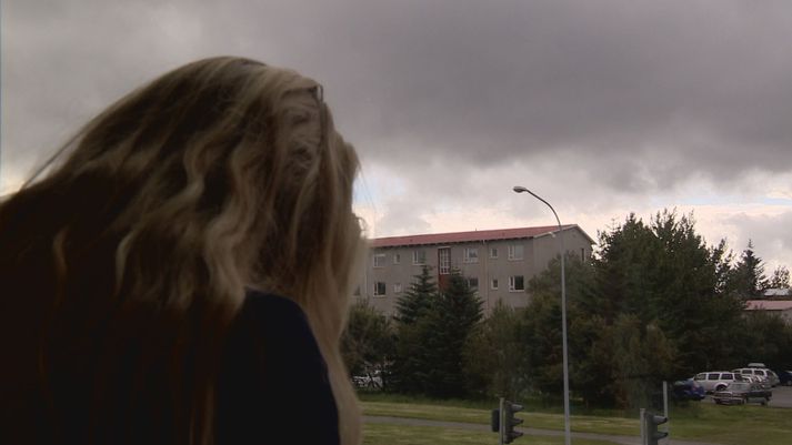 "Henni var varla hleypt úr húsi,“ segir Kristrún.