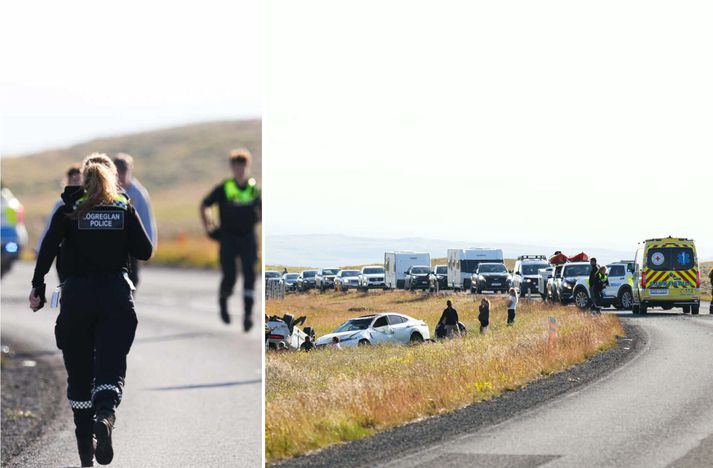 Ekki liggur fyrir hvernig slysið bar að samkvæmt lögreglunni á Norðurlandi vestra.