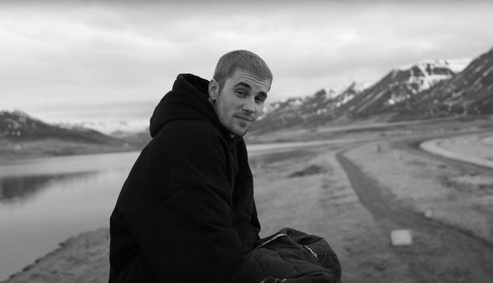 Bieber er iðinn í umræddu myndbandi.