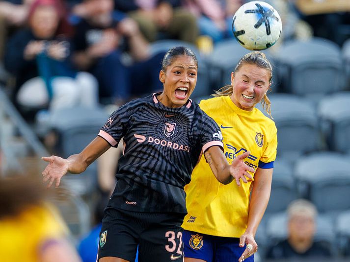 Sveindís Jane Jónsdóttir hefur verið frábær fyrir Angel City í upphafi leiktíðar en misst af síðustu tveimur leikjum.