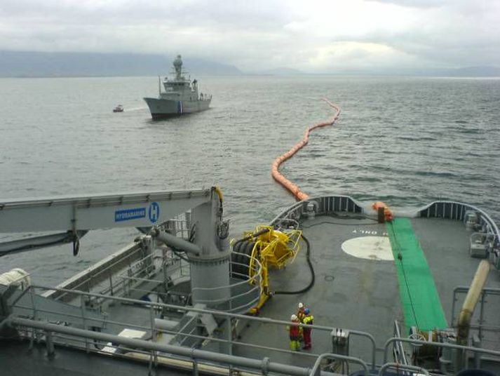 Frá kynningu á búnaðinum í morgun