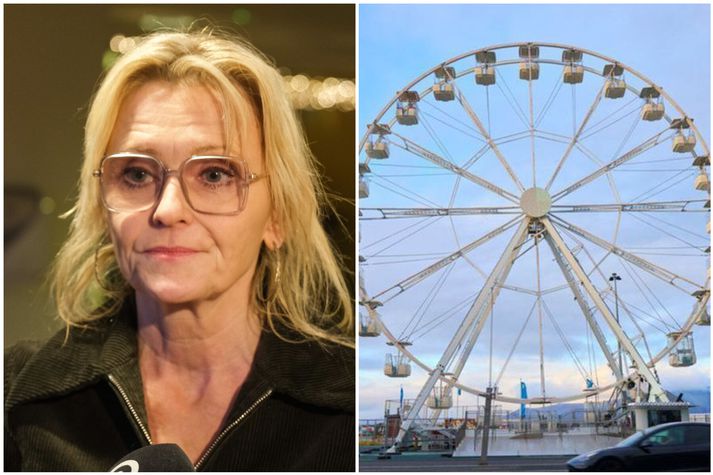Parísarhjólið rís á Miðbakkanum í þriðja sinn.