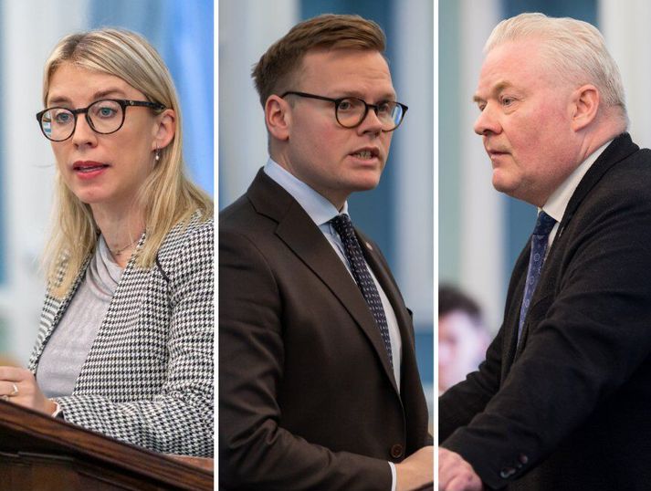 Diljá Mist telur innanflokksátök tefja ríkisstjórnina en Guðmundur Ari segir góðan árangur síðasta vors skýra fá mál á dagskrá. Sigurður Ingi hefur gagnrýnt lítinn tíma í löggjafarstörf á Alþingi.