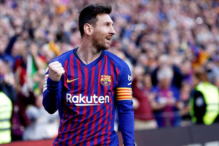 Messi er kominn með 41 mark í öllum keppnum á tímabilinu.