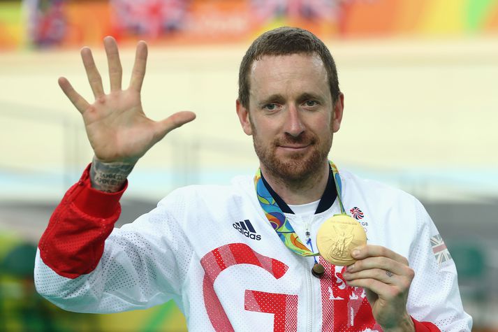 Sir Bradley Wiggins er einn sigursælasti Ólympíufari Bretlands. Hann vann fimm gull, eitt silfur og þrjú brons á fimm Ólympíuleikum.