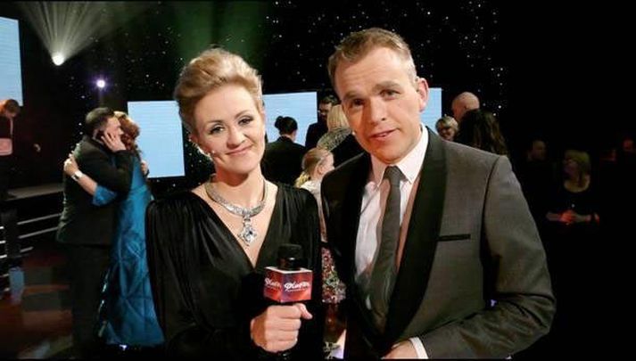 Linda Björg Árnadóttir er sátt við útlitið á Eurovision-kynnunum, Ragnhildur Steinunn hafi sennilega aldrei verið glæsilegri í sjónvarpi.