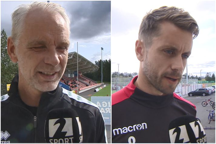 Kári Árnason og Gunnleifur Gunnleifsson.