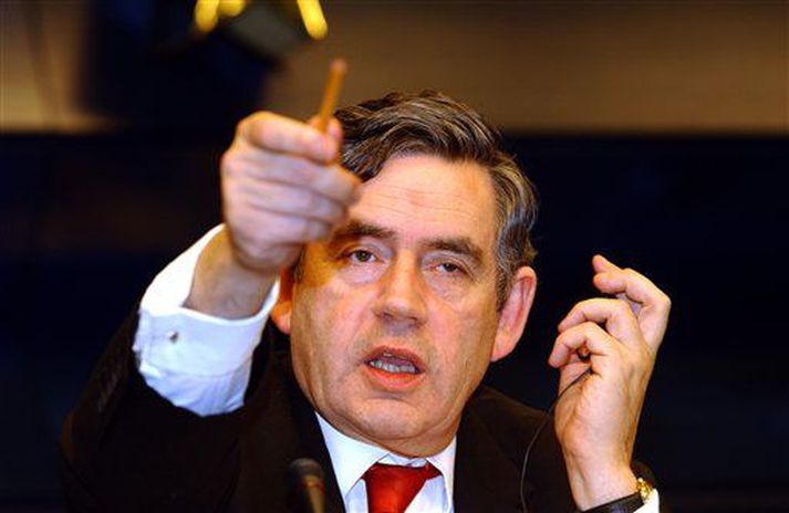 Gordon Brown er að fara á taugum.
