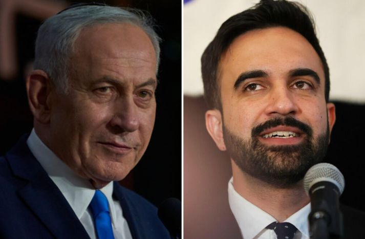 Netanyahu sakaði Mamdani um að etja íbúum saman.