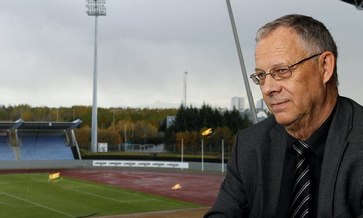 Lars Lagerbäck, landsliðsþjálfari.