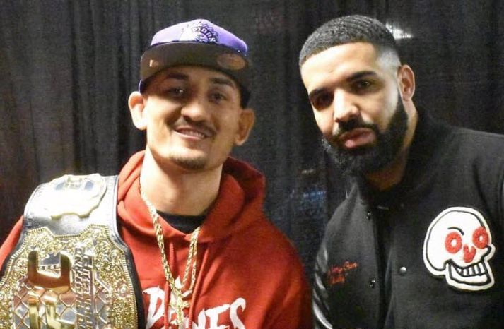 UFC-kappinn Max Holloway er sá eini sem hefur lifað af bölvun Drake. Það er ekkert lítið afrek.