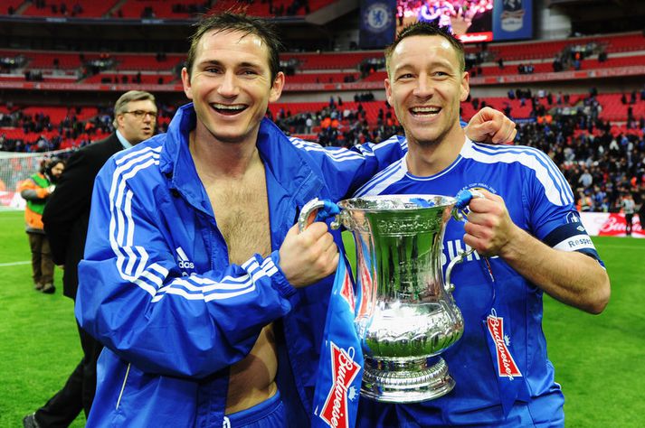 John Terry og Frank Lampard.