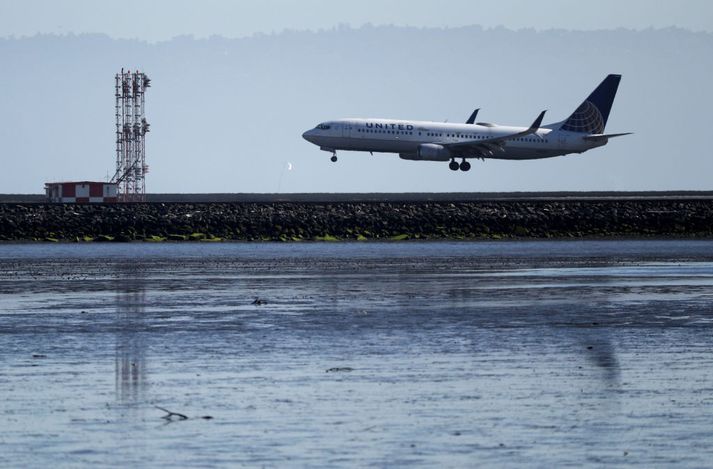 Boeing 737 MAX vélarnar voru allar kyrrsettar í mars síðastliðinn.