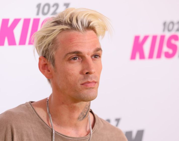 Aaron Carter var barn að aldri þegar hann hóf feril sinn í skemmtanaiðnaðinum.