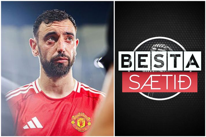 Bruno Fernandes, fyrirliði Man. Utd, gagnrýndi þjálfara liðsins eftir leikinn í gær.