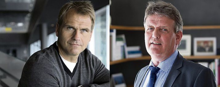 Árni Páll Árnason og Guðbjartur Hannesson.