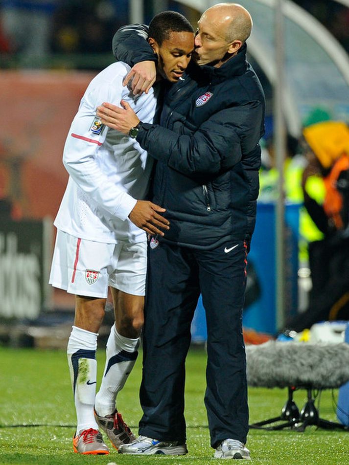 Bob Bradley, landsliðsþjálfari Bandaríkjanna.