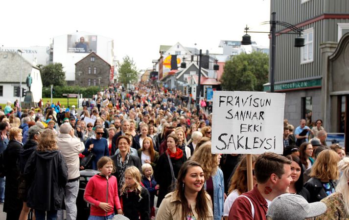 Frá Druslugöngunni í fyrra. Tilgangur Jafnréttissjóðs er að efla kynjarannsóknir og stuðla þannig að bættri stöðu kvenna og karla og framgangi jafnréttis.