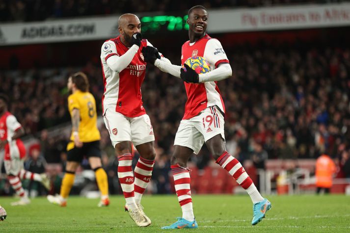 Hetjur Arsenal í kvöld.
