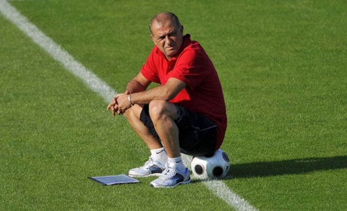 Fatih Terim, landsliðsþjálfari Tyrkja.