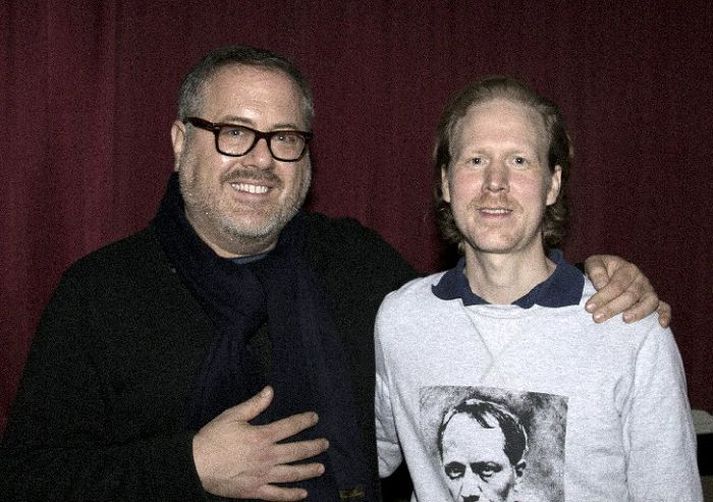 Michael Berkowitz og Ingvar Helgason.