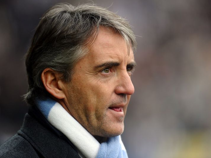 Roberto Mancini, stjóri Manchester City.