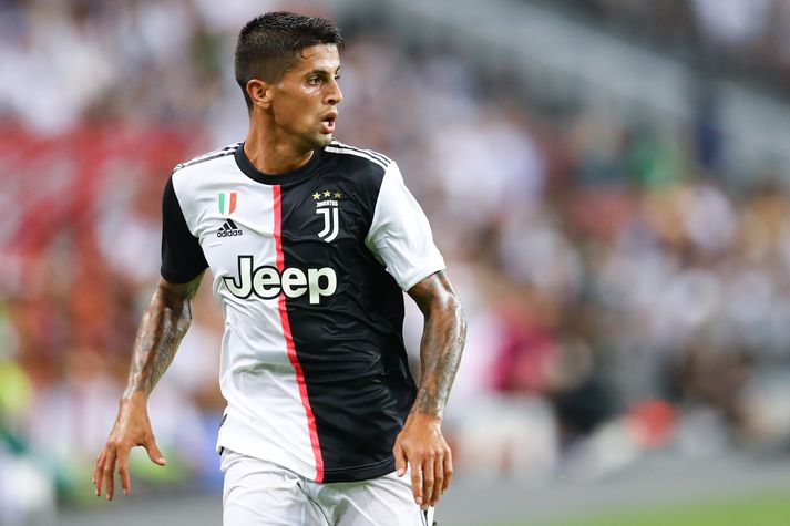 Cancelo í leik með Juventus á undirbúningstímabilinu.