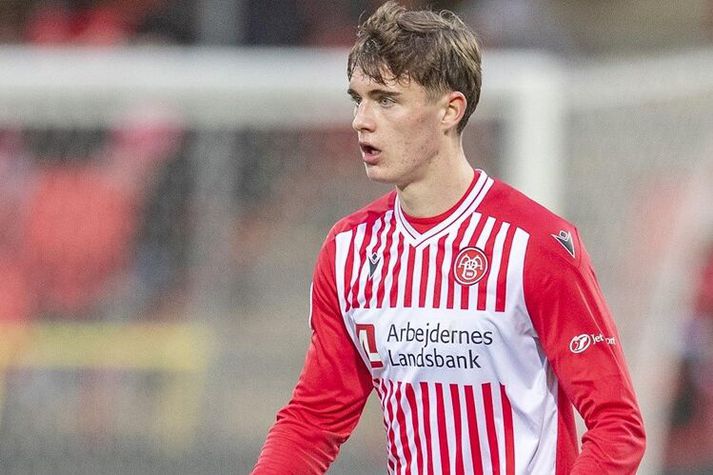 Nóel Atli Arnórsson vann sér inn langtímasamning hjá AaB.