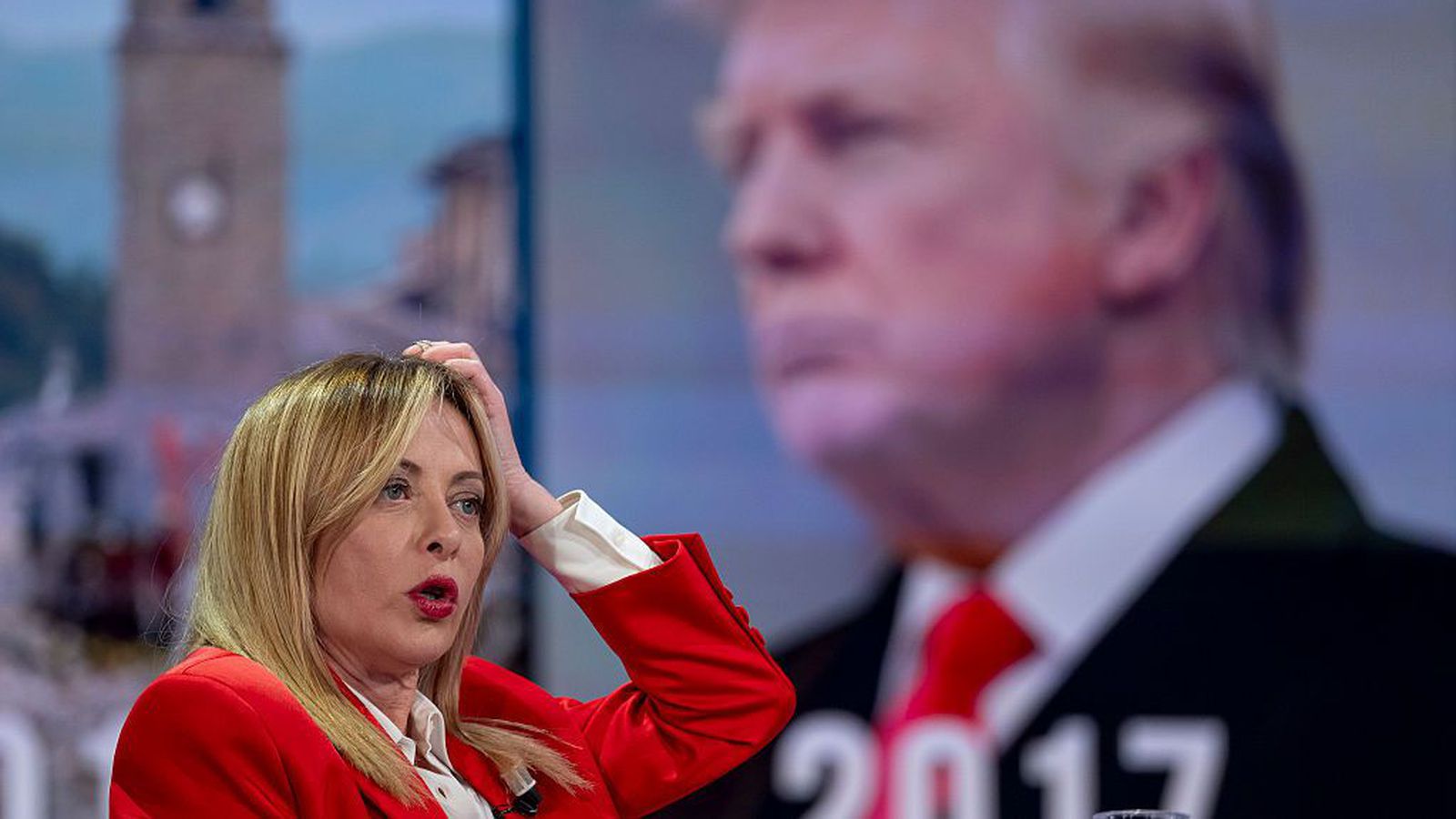 Meloni segir Trump skrökva upp á sig