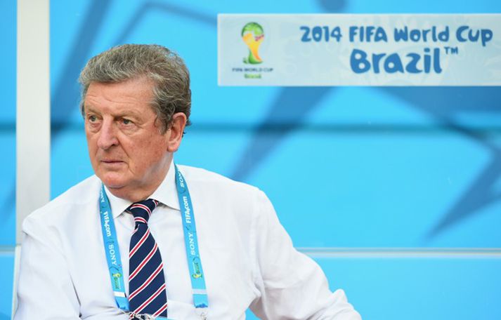 Rpy Hodgson á bekknum í gær.