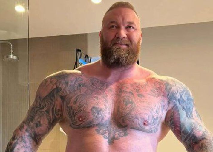 Hafþór Júlíus Björnsson er í flottu formi og segist vera í heimsmetaham.