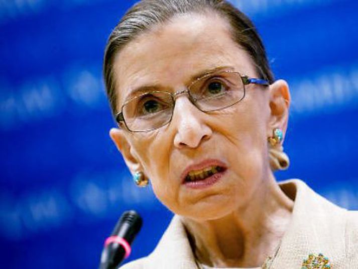 Ruth Ginsburg, dómari við Hæstarétt Bandaríkjanna, gagnrýnir fyrirkomulagið.
