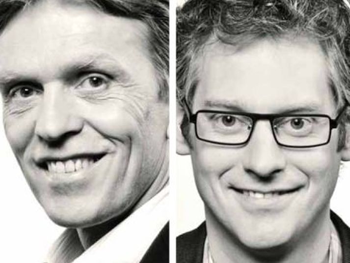 Óskar Bergsson og Einar Skúlason. Kjörfundurinn hefst klukkan tíu.