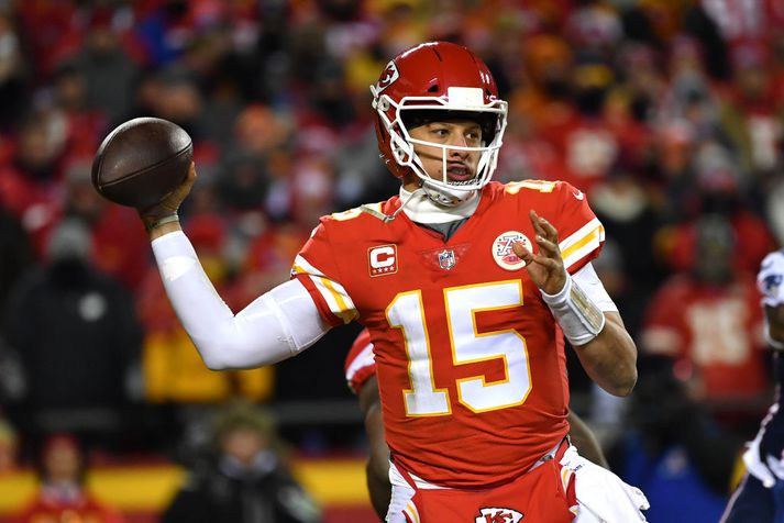 Mahomes átti stórkostlegt tímabil
