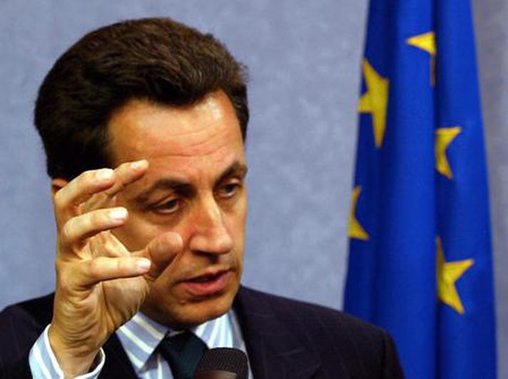 Nicolas Sarkozy, forseti Frakklands.