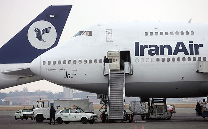 Boeing 747 þotur frá Iran Air eru meðal véla sem eru á bannlista í Evrópu.