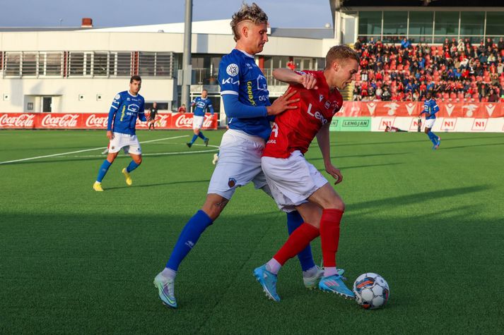 Tryggvi Hrafn Haraldsson vonast til að ná fyrsta leik með Val í Bestu deildinni í vor.