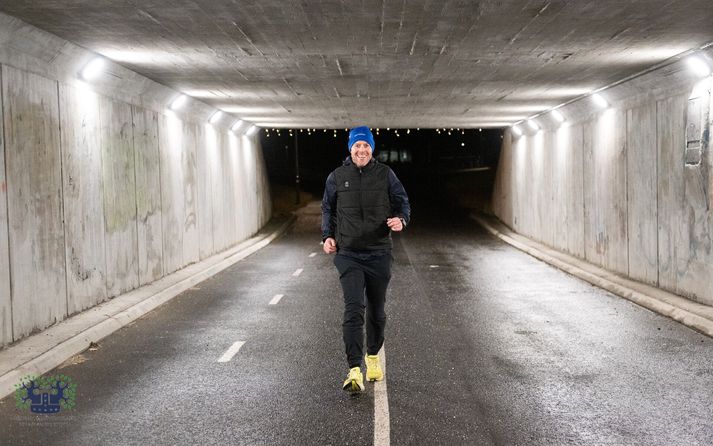 Þorleifur á Íslandsmetið í Bakgarðshlaupi.