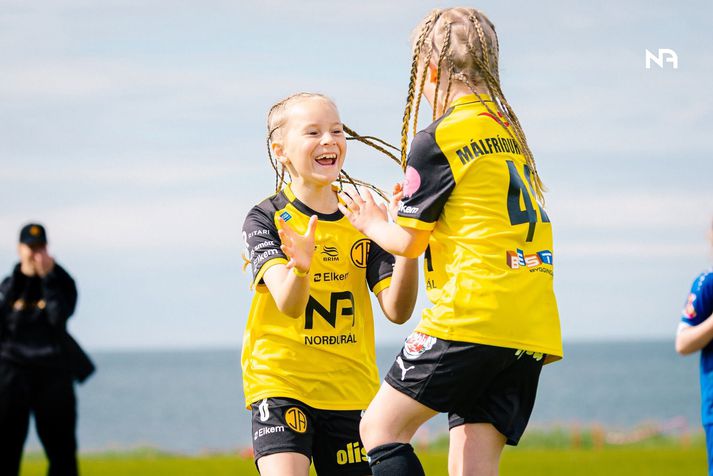 Taumlaus gleði á Norðurálsmótinu