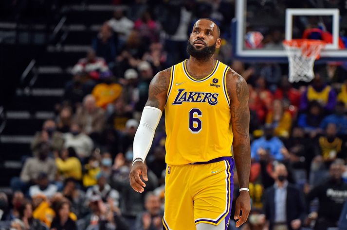 Hlutirnir ganga ekki alveg upp hjá LeBron James og félögum í Los Angeles Lakers.